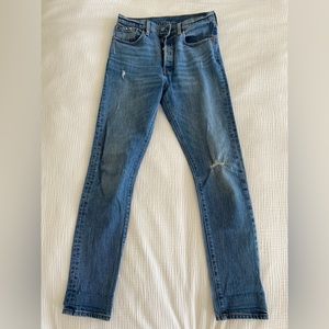 Levis 501 skinny, Size 27